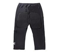 Padded Rowing and Paddle Pants for Women with Non-Slip Pad - Capri Length - for Rowing, Dragon Boat and Kayak Pants Clothing, Black, Large
