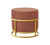 Padded seat Side Table Footstool Bench stools for living room Footsool Small Shoe changing stool at the door Small round stool Sofa stool Multi-function foot
