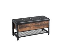 Padded Seat Storage Bench