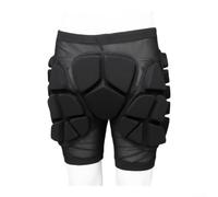 Padded Ski Shorts 2.5cm EVA Hip Tailbone Protection Reusable(3 cm- L)