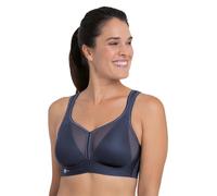 Padded Sports Bra air control DeltaPad by Anita 5544 Size 30-42 A-H Blue Iris