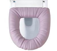 Padded Toilet Seat Cushion - Waterproof Elastic Tight Fitting Case,Filled Toilet Seat Enhancer - for Elderly Pregnancy Recovery Home Apartment Hotel Nursing Home