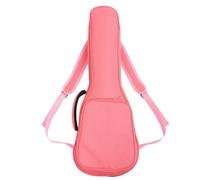 Padded Ukulele Bag 26/27 Inch Backpack with Strap and Pocket | Oxford Cloth Cotton Build, Two-Way Zip and Rain Cover, for Lessons, Busking, Boy Girl Learners, Women