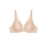 Triumph Women's Body Make-Up Illusion Lace WP Bra, Nude Beige, 32E