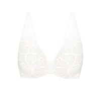 Padded underwire bra for women Triumph Body Make-Up Illusion Lace Blanc 85B