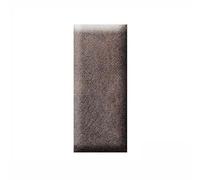 Padded Wall Panels Self-Adhesive, 3D Anti Collision Wall Padding for Kids Autism, DIY Peel and Stick Headboard Panels for Bedroom, Tatami, Nursery, Decorative Wall Cushion(Dark brown,40x40cm