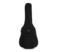 gear4music Padded Water-Resistant Jumbo Acoustic Guitar Gig Bag, 10mm