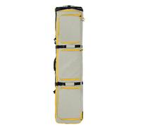 Padded Waterproof Rolling Ski Bag with Wheels for Travel, Heavy-Duty Wheeled-Ski Bag, Fits Skis & Boots, Extendable 69-74.8 Inch