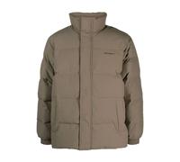Padded Winter Jacket with Logo Print - male - Carhartt Wip - Winter Jackets - Green - L - Jackets L