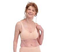 Padded women's bustier Bamboo Basics Fleur Rose L