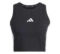 Padded women's tank top adidas Essentials 3-Stripes Noir L