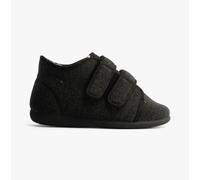 Padders BRIAN Mens Comfort Loungewear/Nightwear Slipper Boots-Charcoal