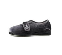 Padders Camilla Wide Fitting Womens Memory Foam Slippers - Lightweight Ladies Slipper with Rubber Soles and Soft Footbeds for Extra Room and Ultimate Comfort