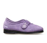 Padders Camilla Wide Fitting Womens Memory Foam Slippers - Lightweight Ladies Slipper with Rubber Soles and Soft Footbeds for Extra Room and Ultimate Comfort