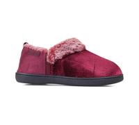 Padders Dora Womens Slip on Memory Foam Fluffy Slippers - Wide EE Fitting Slippers for Extra Room and Ultimate Comfort