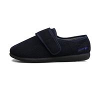 Padders Extra Wide Fitting Men's Oliver Slippers - Lightweight Men's Slipper with Rubber Sole and Soft Memory Foam Footbeds for Ultimate Comfort