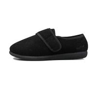 Padders Extra Wide Fitting Men's Oliver Slippers - Lightweight Men's Slipper with Rubber Sole and Soft Memory Foam Footbeds for Ultimate Comfort