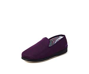 Padders Girl's Repose Low Top Slippers, Purple, 3 UK