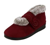 Padders Ladies Cross Strap Slippers - Hush