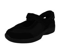 Padders Ladies Padders Adjustable Back Shoes Betty - Black Combinaton - UK 6.5