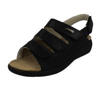 Padders Ladies Padders Every Day Summer Sandal Magda - Black - UK 6.5