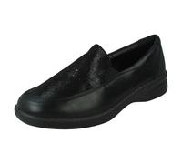 Padders Ladies Padders Flat Shoes Reveal - Black - UK 4.5