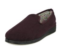 Padders Ladies Padders Wide Fit Slippers Repose 18 - Purple - UK 4