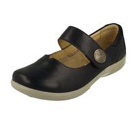 Padders Ladies Padders Wide Fitting Mary Jane Style Shoes Poem II - Summer Navy - UK 5.5