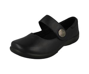 Padders Ladies Wide Fitting Mary Jane Style Shoes - Poem II
