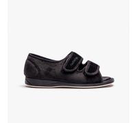 Padders Lydia Super Wide 6E Fitting Womens Memory Foam Slippers