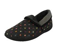 Padders Mellow Ee Fit Grey Womens slippers 460-1576