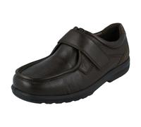 Padders Mens Padders Casual Moccasin Shoes Donald - Dark Brown - UK 6