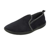 Padders Mens Padders Memory Foam Full Slippers Lewis - Navy - UK 11