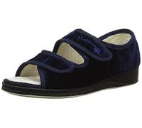 Padders Plus Lydia Low-Top Slippers, Blue (Navy 24), 3 UK