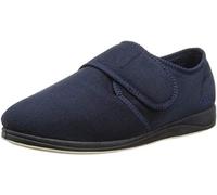 Padders Plus Men's Charles mens slippers, Blue 24 Navy, 13 UK