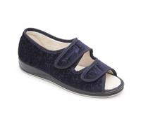 Padders Plus Women's Lydia Low-Top Slippers, Blue (Navy 24), 5 UK