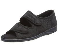 Padders Plus Women's Lydia shoes, Black, 8 UK