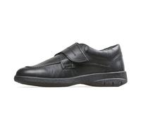 Padders Solar Dual Fitting Lightweight Men's Leather Shoes - Extremely Comfortable Professional Design Smart Shoes Perfect for Work and Events Black