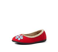PADDERS HAPPY LADIES WIDE SLIP ON COSY MEMORY FOAM INDOOR HOUSE BALLET SLIPPERS