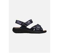 Padders Women's Isabelle Womens Extra Wide Fit Sandals - Black - Size: 6