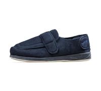 Mens Padders Rounded Front Memory Foam Hook & Loop Comfort Textile Slippers Wrap