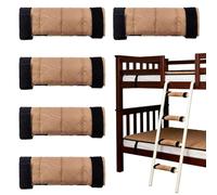 Padding for Ladder for Bunk in Metal - 25 x 25 cm Comfortable Padding for Stairs in the Dormitory | 4 Piece Dormitory Ladder Cover for B