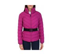 Padding Jacket with Belt - female - Emporio Armani EA7 - Winter Jackets - Pink - M - Jackets M