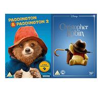 Paddington - 1 & 2 DVD Boxset [2017] & Christopher Robin [2018]