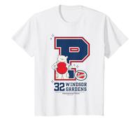 Paddington Bear 32 Windsor Gardens College Sports P Kids T-Shirt
