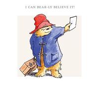 Paddington Bear Birthday Post Card with Envelope