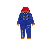 Paddington Bear Boy's Hooded Fleece Onesie With 3D Hat in Blue | Size: 4-5 Years Paddington Bear Blue 4-5 Years