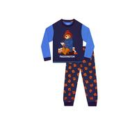 Paddington Bear Boy's Marmalade Pyjamas in Blue | Size: 6-7 Years Paddington Bear Blue 6-7 Years