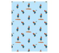 Paddington Bear Fleece Blanket in Blue | Size: Crib Paddington Bear Blue Crib