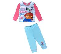 Paddington Bear Girls Pyjamas, Multicoloured, Age 3-4 Years